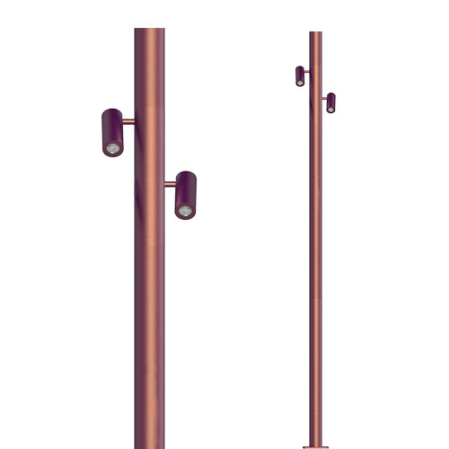 Smart Pole - Two LED Spot Light