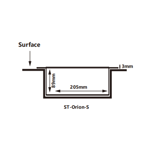 ST-Lightning Adjustable Angle Wall Wash Lights Orion-S